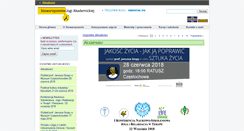 Desktop Screenshot of jogaakademicka.pl